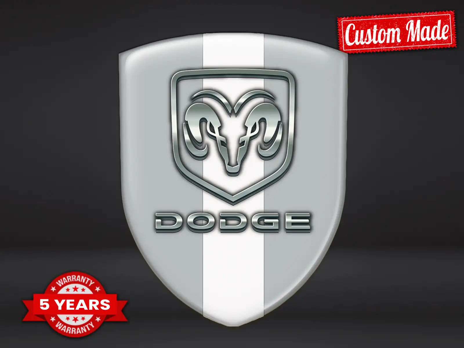 Dodge Emblemas Auto Deporte Estilo Alta Calidad Moderna